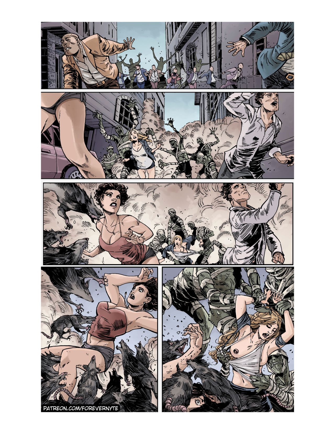 The Mummy: Ahmanet page 1 full