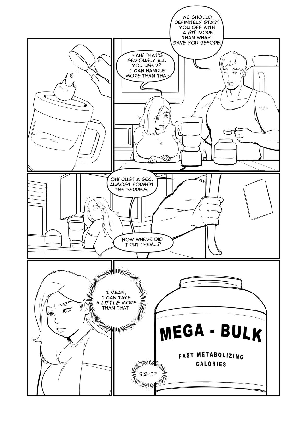 Bulk Up!! by 1oddBear page 3 full