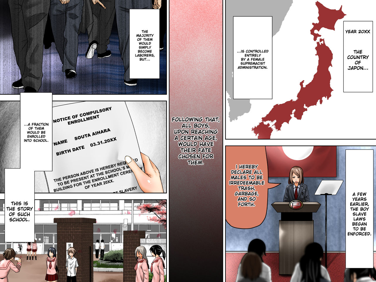 Danshi Dorei Gakkou | Boy Slave School page 2 full