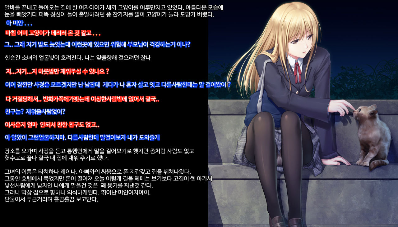 Iede Shoujo to Seikou Nikki | 가출소녀와의 성교일기 page 2 full