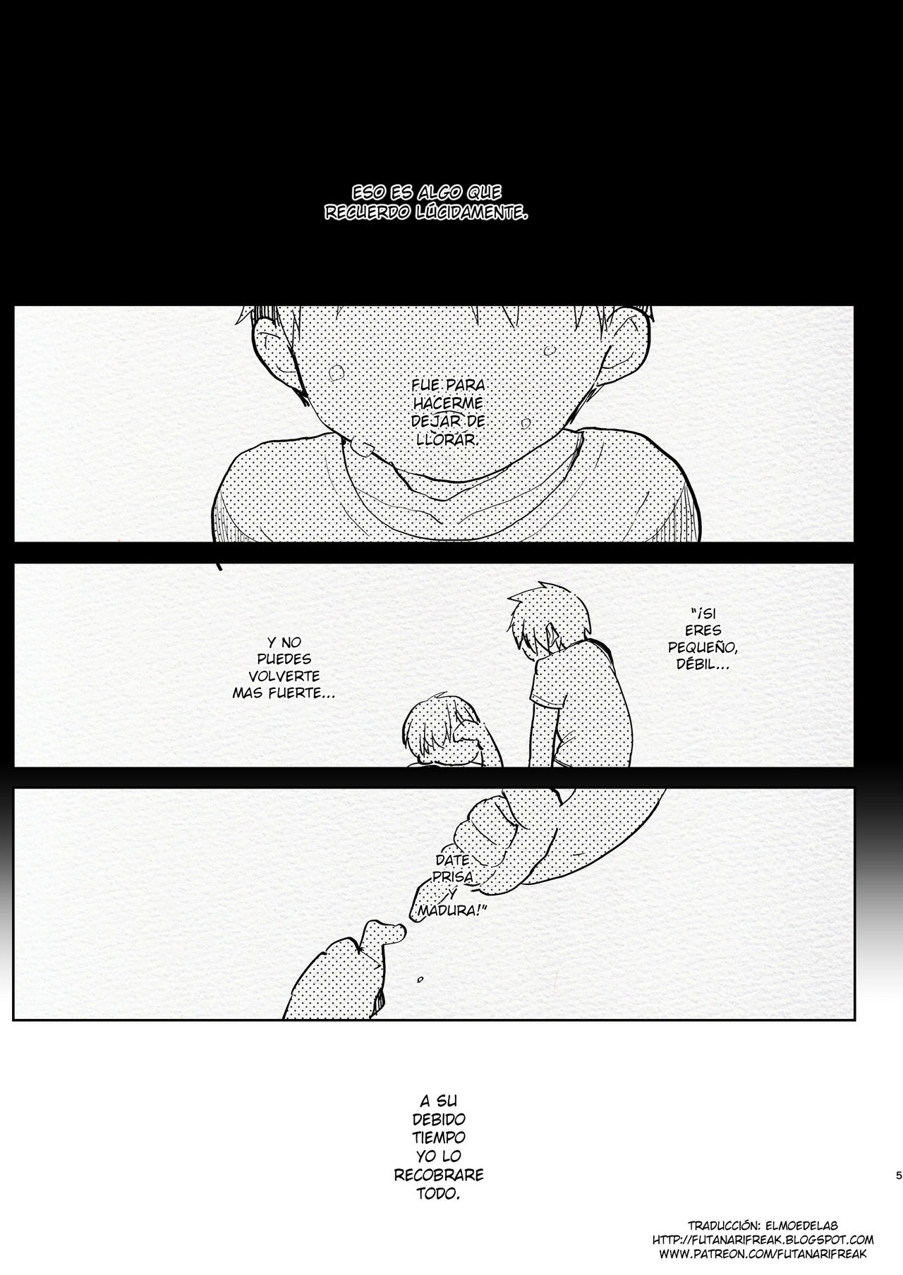 Futanari Osananajimi to Ore to Hajimete no Gyaku Anal Kagai Jugyou page 5 full