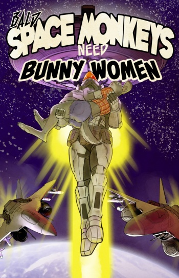 Bald Space Monkeys Need Bunny Women cover