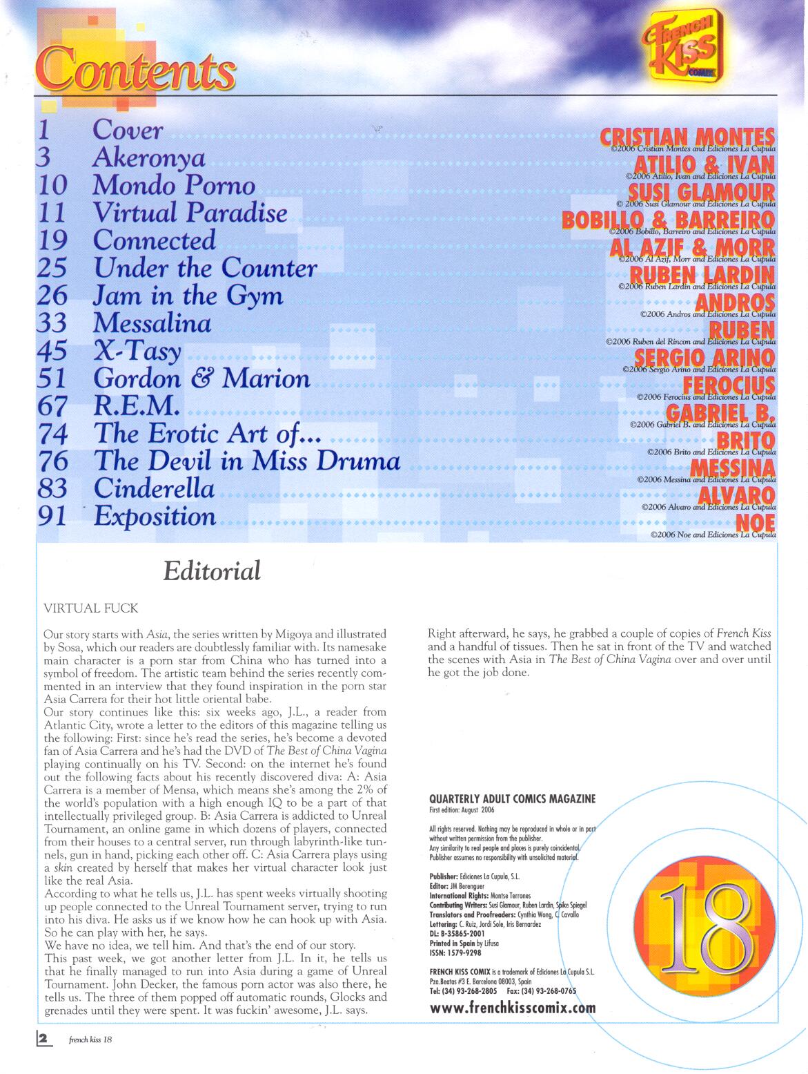 French Kiss 18 page 2 full