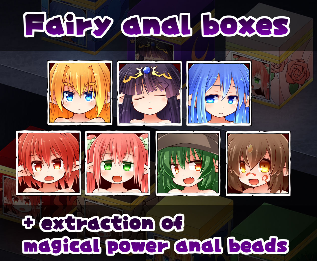 妖精アナルボックス+魔力抽出アナルビーズ！ page 1 full