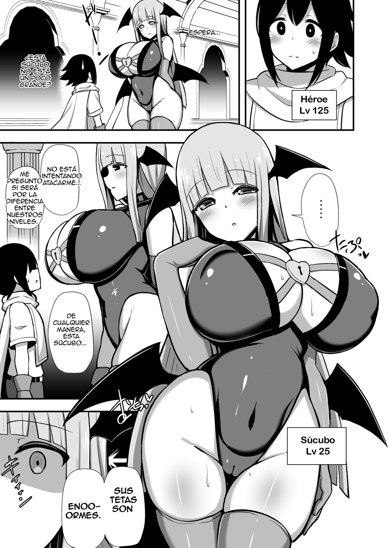 Yuusha o Oppai ni Fuuin suru Succubus page 1 full