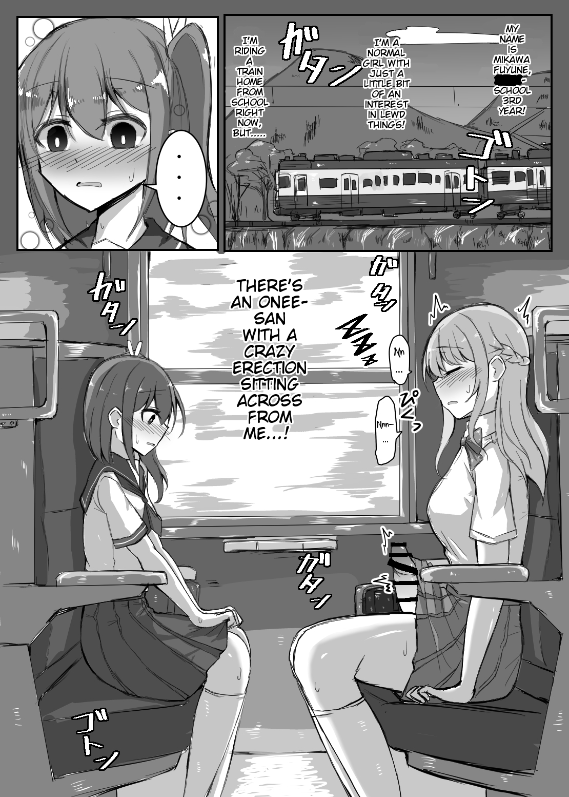 Onnanoko ga Inemuri shiteru Futanari Onee-san ni Itazura shichau Hon page 3 full