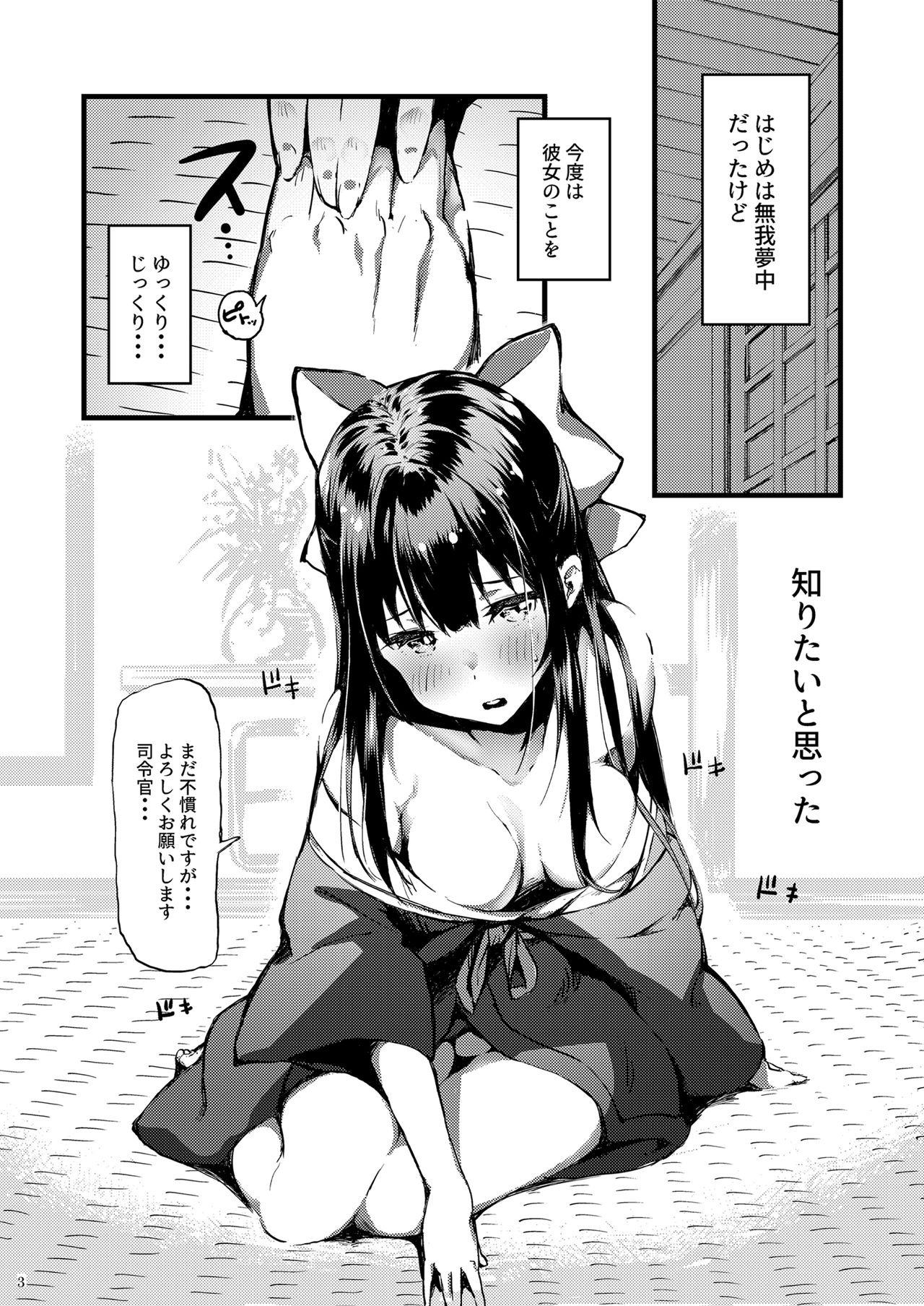 Kamikaze Shinkon Kakko Kari ~Kamikaze o Ore-iro ni Someageru Hon~ page 3 full