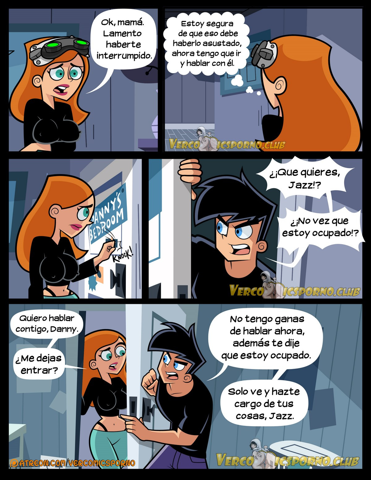 Danny Phantom: Pubertad Fantasma 2 -  -  -  -  -  - page 8 full