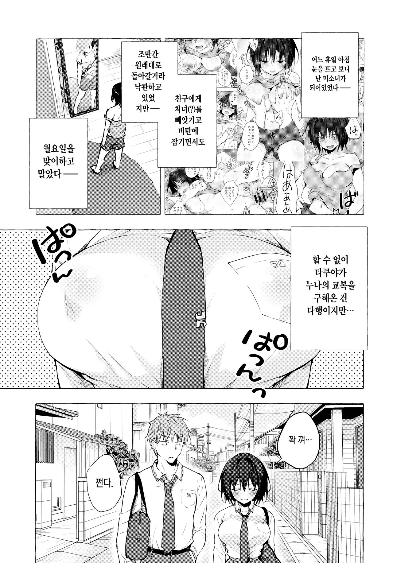 TS Akira-kun no Seiseikatsu 2 | TS 아키라 군의 성생활 2 page 4 full