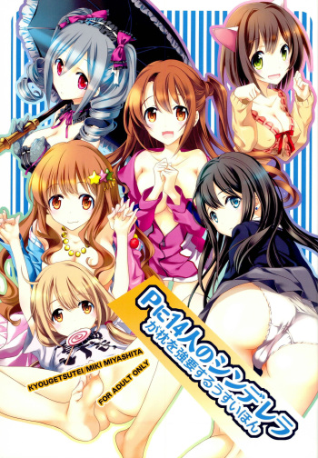 P ni 14-nin no Cinderella ga Makura o Kyouyou Suru Usui Hon cover