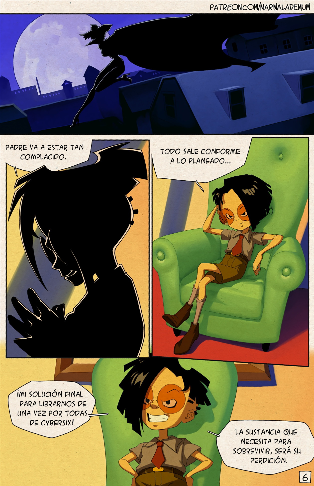 Cybersix - Feline Fascination page 8 full