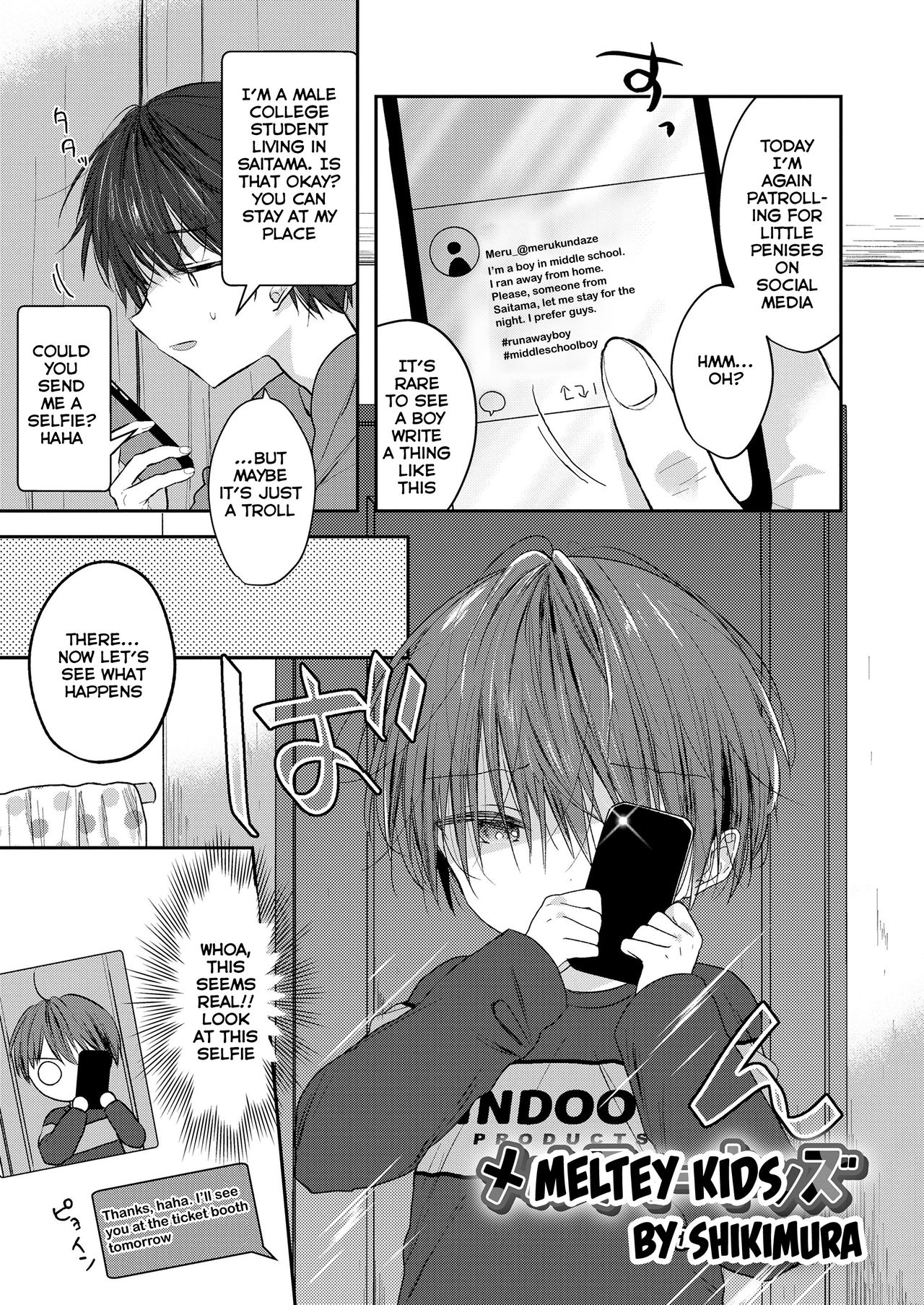 Melty Kids page 1 full