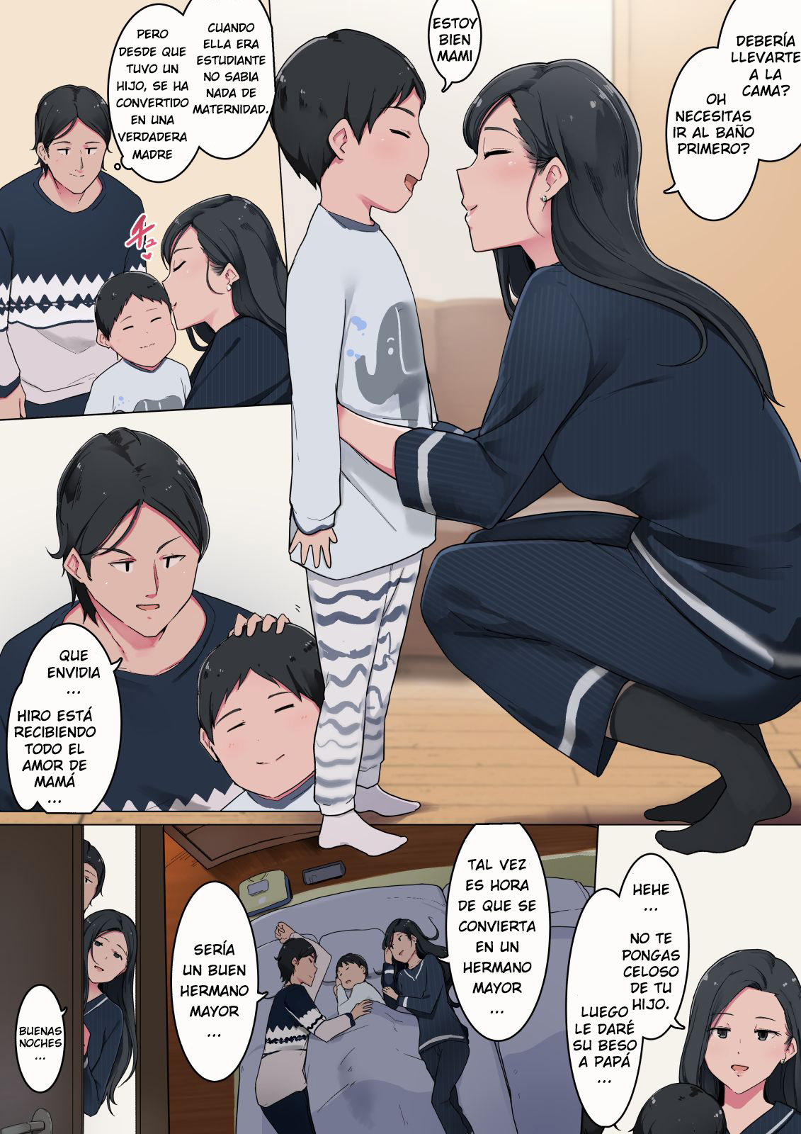 Haha no Kao to Onna no Kao o Tsukaiwakeru Mama no Ohanashi page 2 full