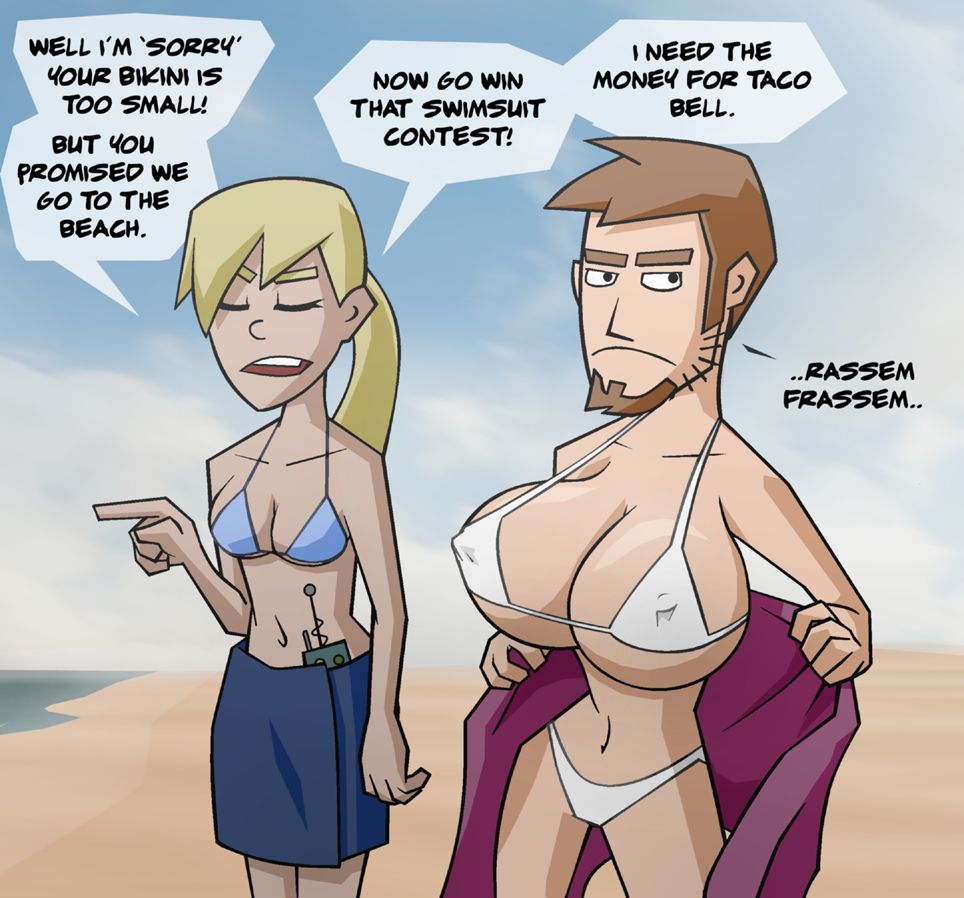 Crazy Girlfriend with Remote/New Girlfriend with Ray Gun page 2 full