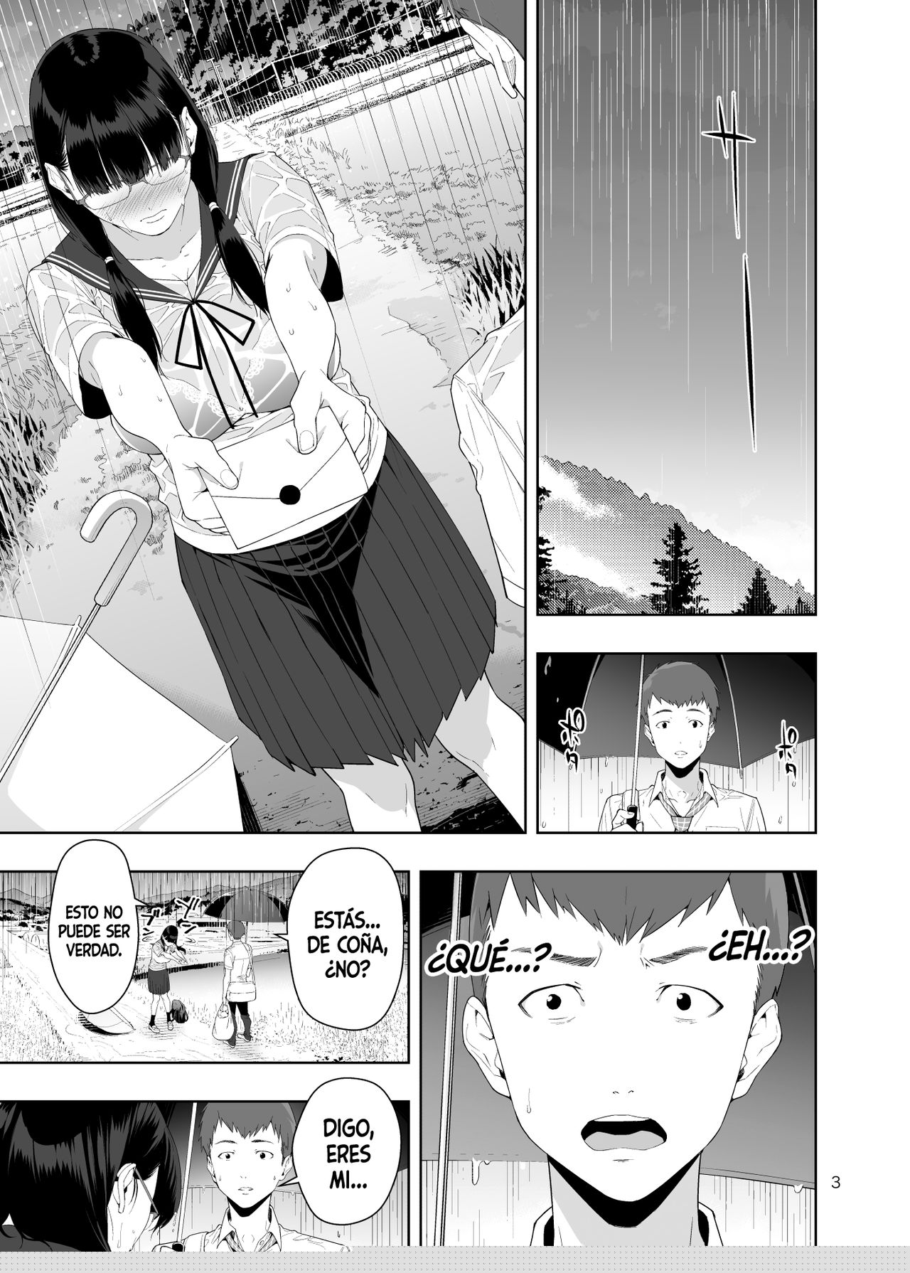 RAIN -Kokuhaku shite Kita no wa Imouto datta- | LLUVIA ~La que se me confesó fue mi hermana~ page 2 full