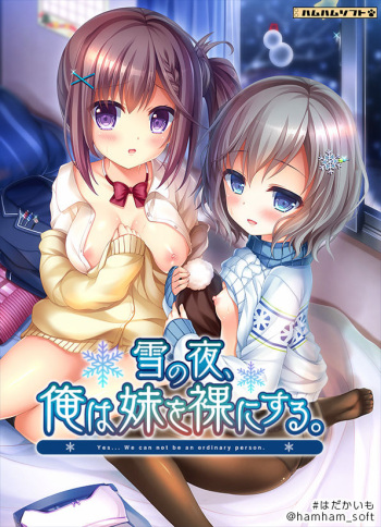 Yuki no Yoru, Ore wa Imouto o Hadaka ni Suru. cover