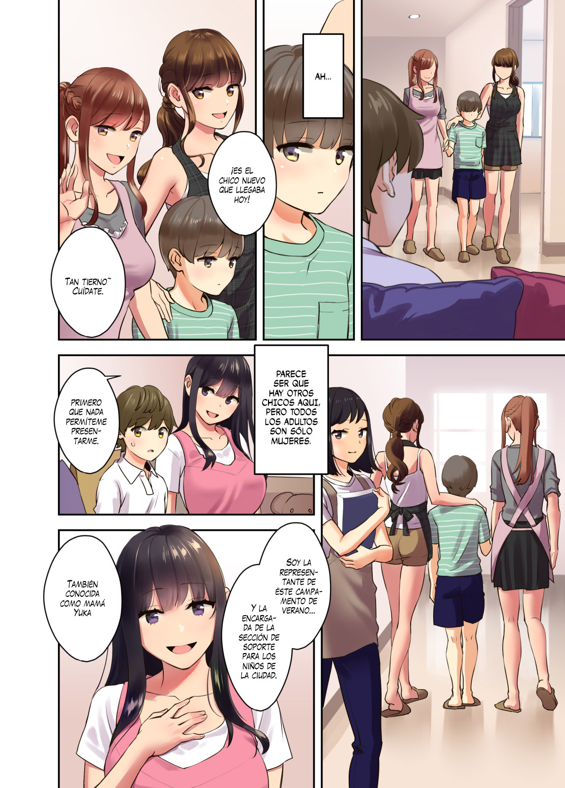 Ecchi na Onee-san to Tairyoku Zukuri Gasshuku o Suru Hanashi. | Campamento de hombria a cargo de pervertidas hermanas mayores page 10 full