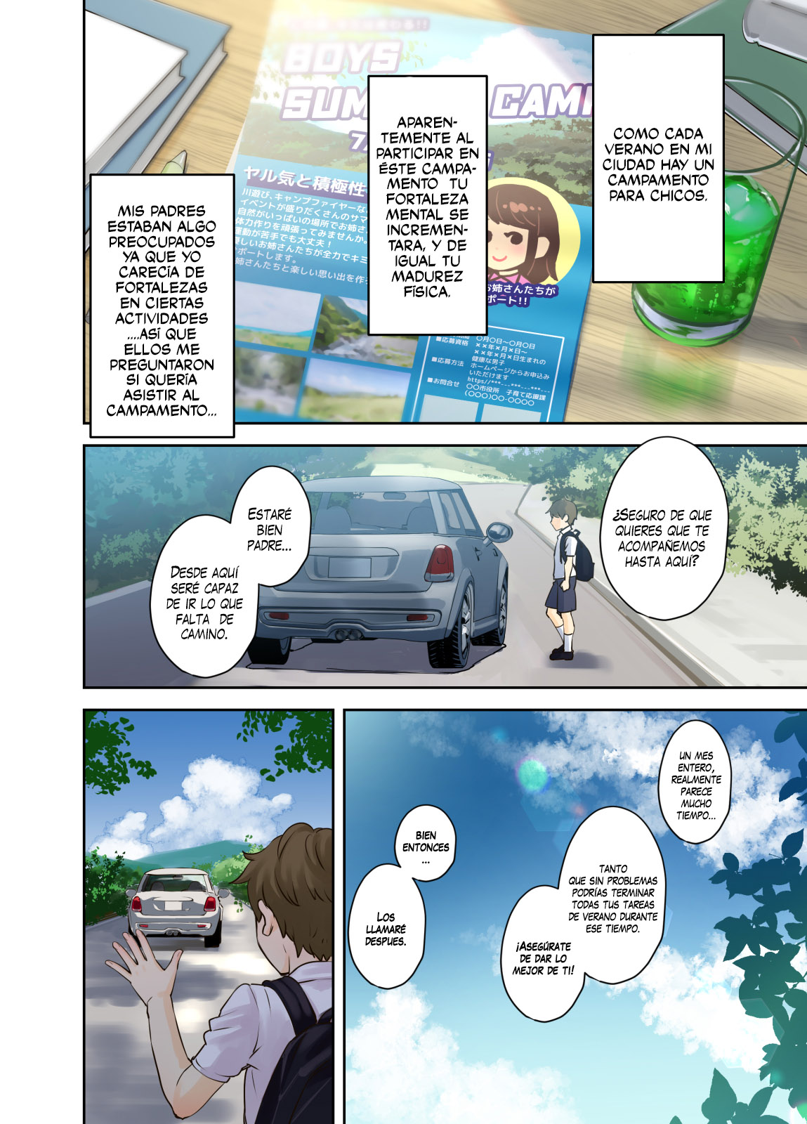 Ecchi na Onee-san to Tairyoku Zukuri Gasshuku o Suru Hanashi. | Campamento de hombria a cargo de pervertidas hermanas mayores page 4 full
