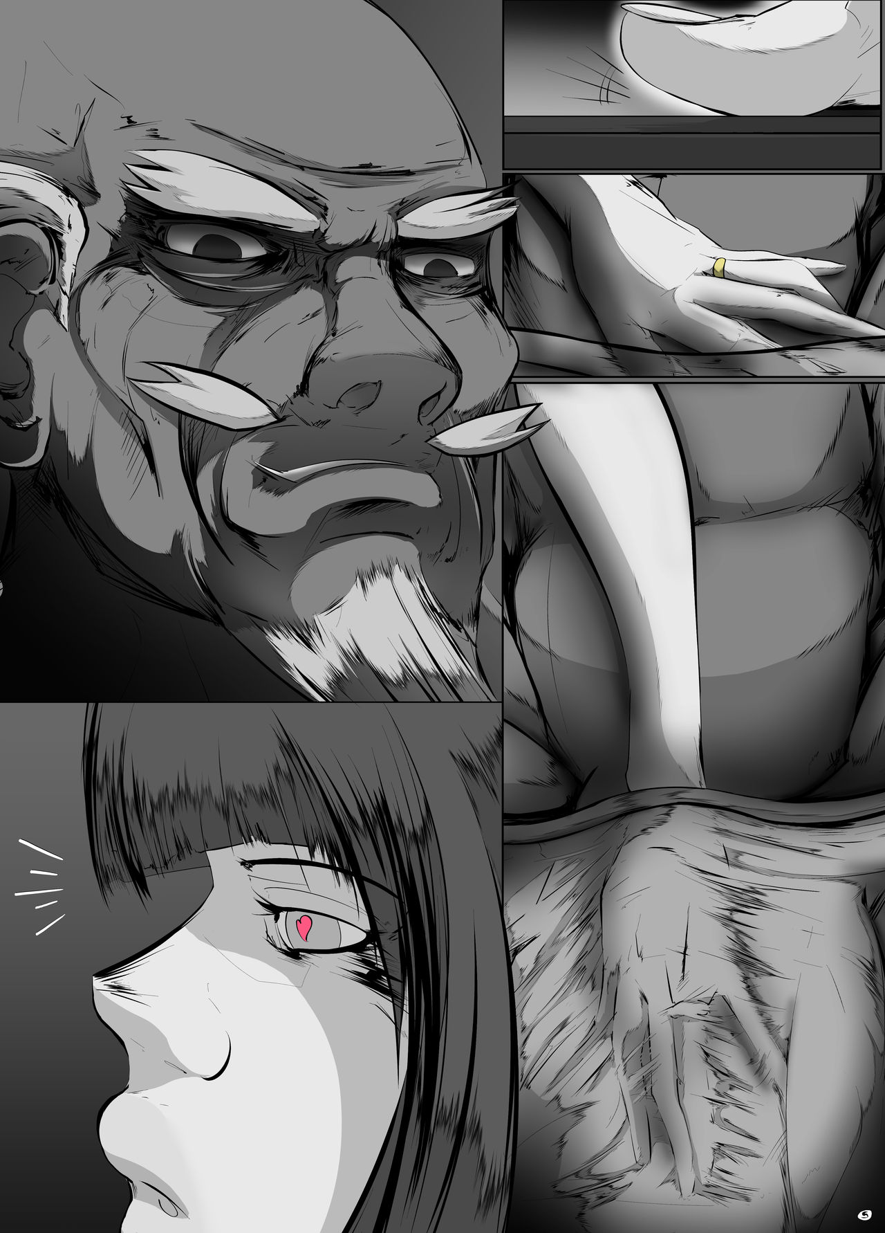 Raikage x Hinata page 6 full