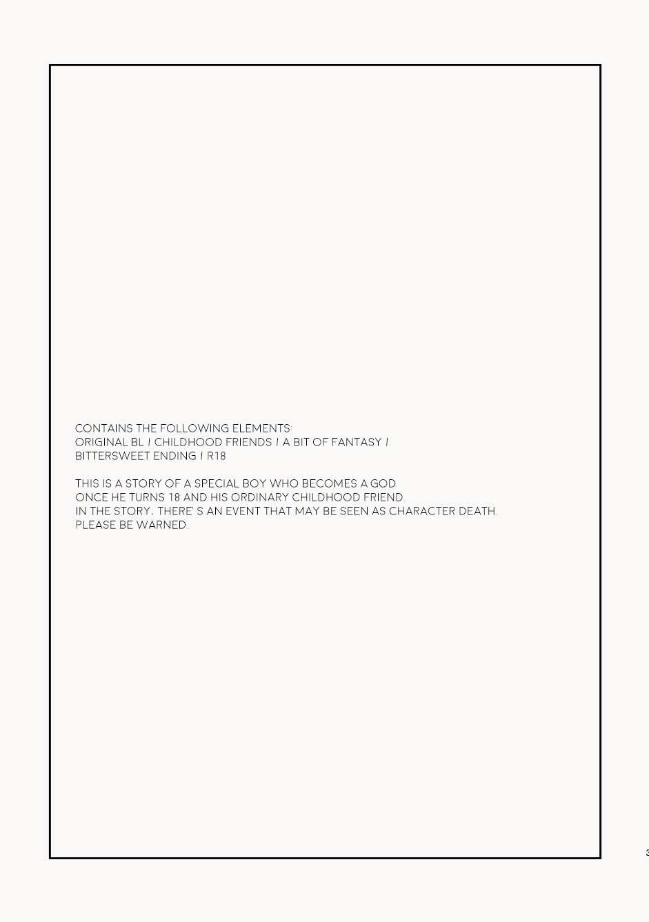 Osananajimi ga Kamisama datta Hanashi | My Childhood Friend Was a God page 3 full