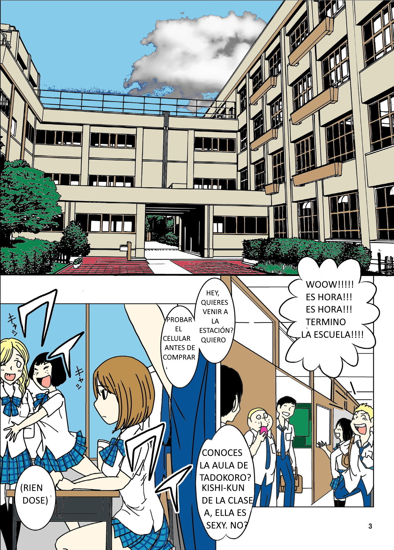 Zenra Ijimerarekko-san no Nichijou page 1 full