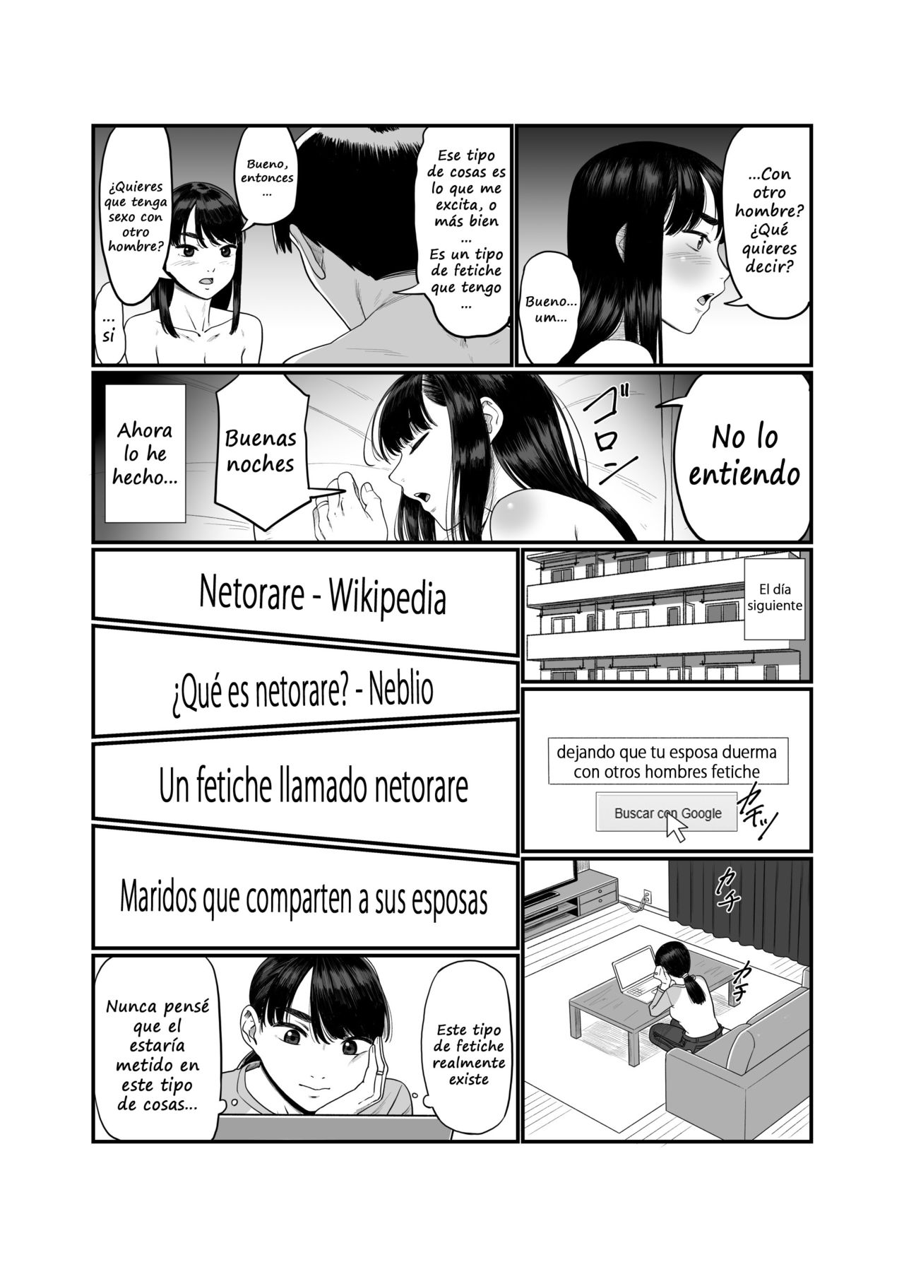 Tsuma o Dakaseru Otto-tachi | Husbands Who Let Their Wives Sleep Around page 5 full