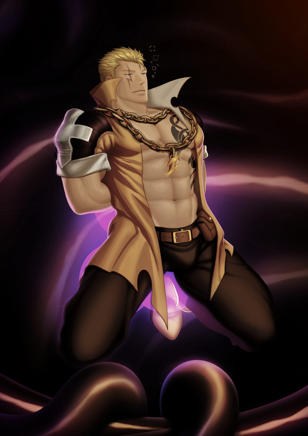 The Spark devoured by the endless despair - Power leecher x Laxus Dreyar page 3 full