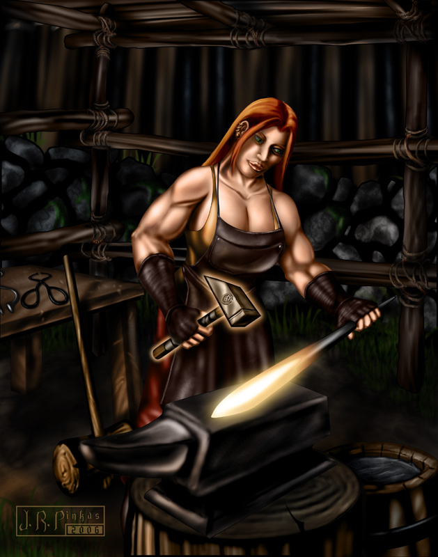 Blacksmith Girls page 3 full