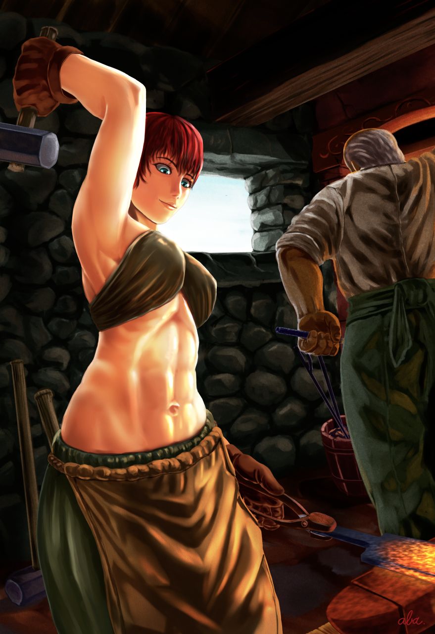 Blacksmith Girls page 7 full