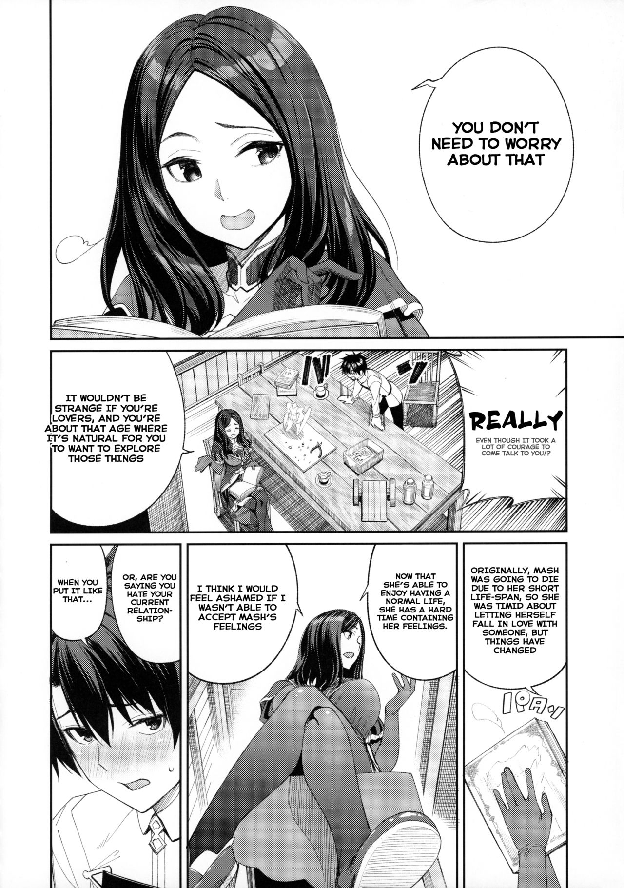 Mash ga Tonikaku Guigui Kuru Hon. page 7 full