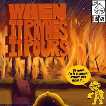 When it Raynes it Pours cover