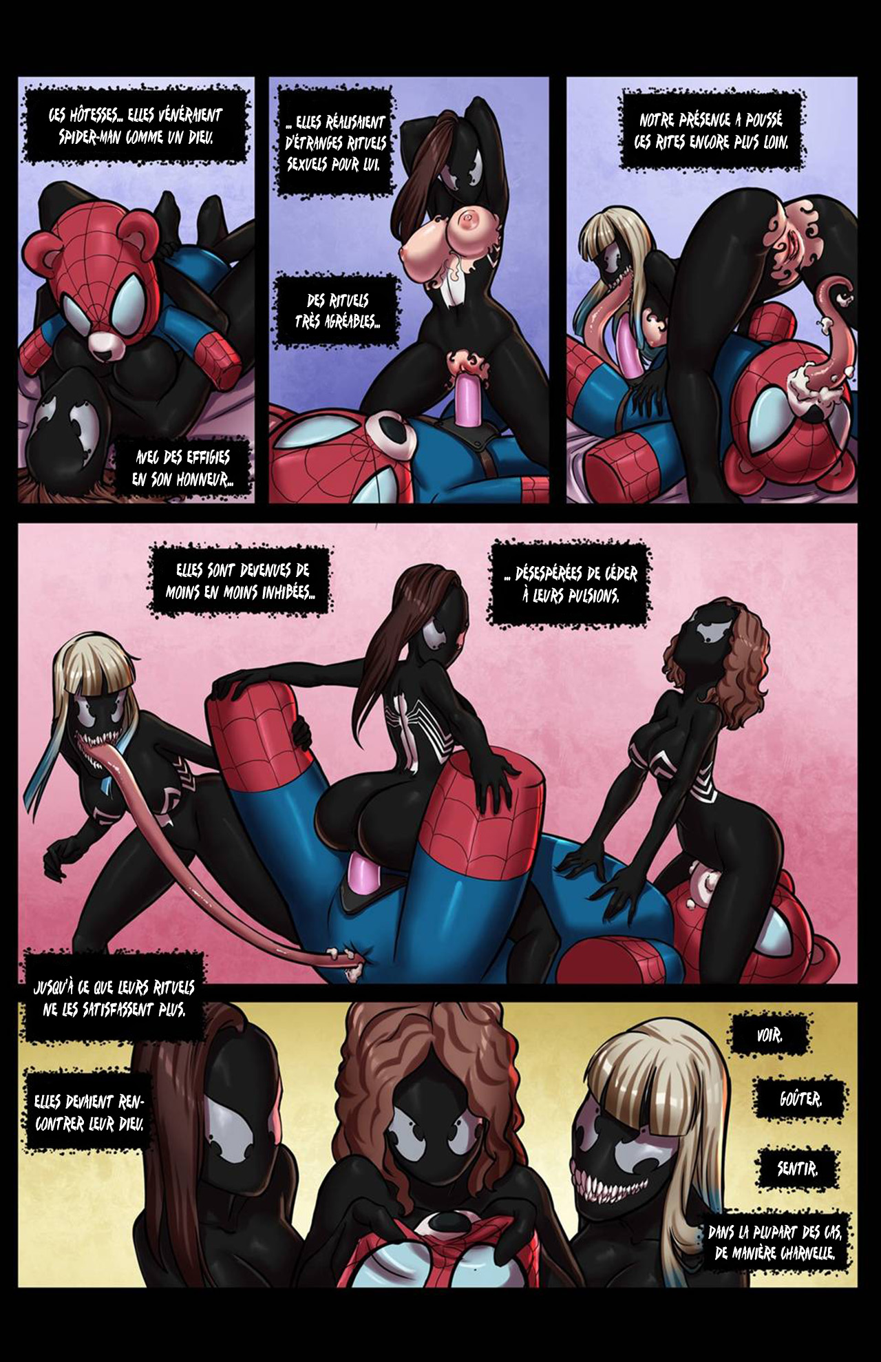 Venom Stalks Spider-Man page 4 full