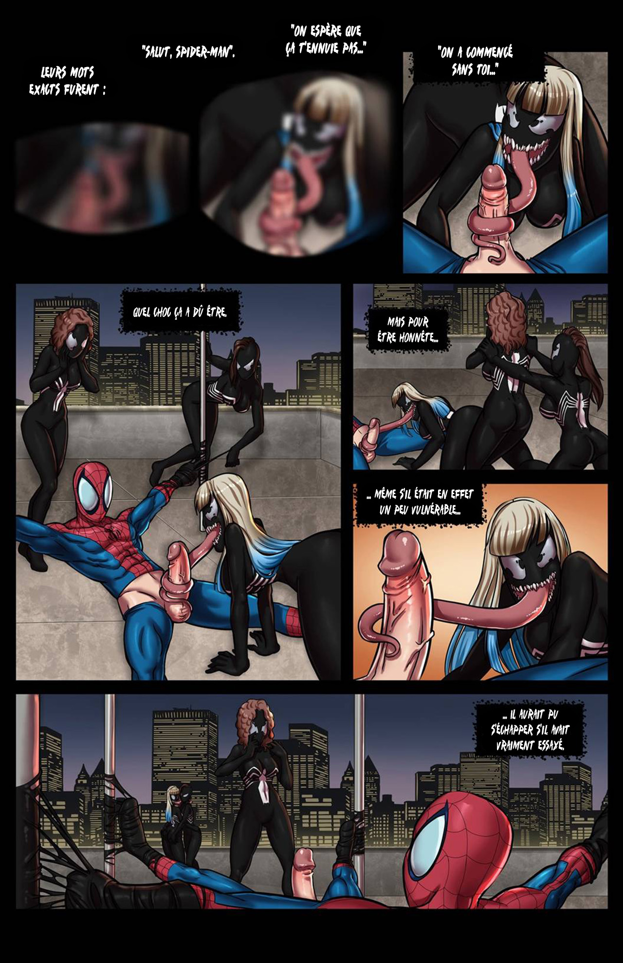 Venom Stalks Spider-Man page 6 full
