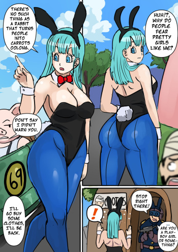 Bulma Short Comic cover