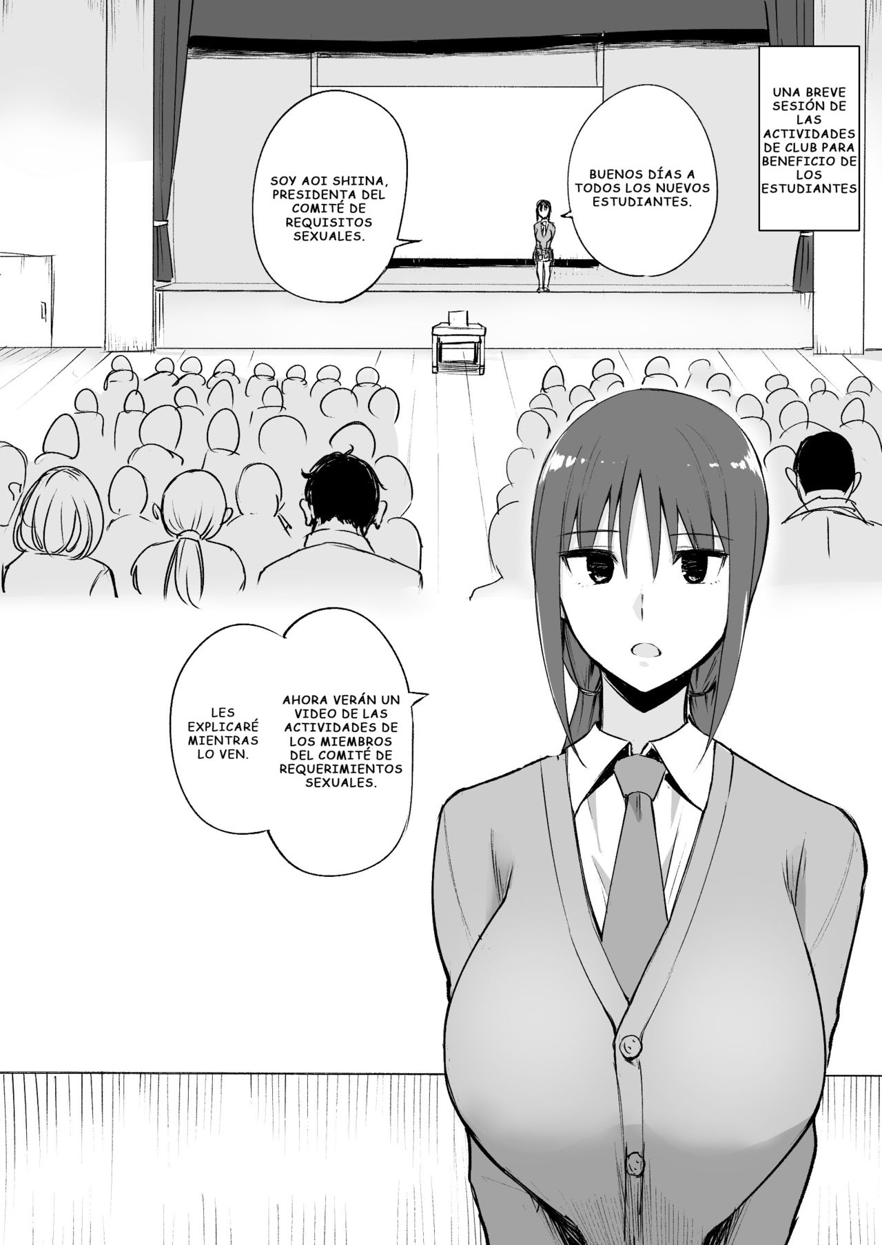 Seishori Iin no Katsudou Setsumeikai | Una explicación de los deberes de un miembro del comité de requisitos sexuales page 2 full