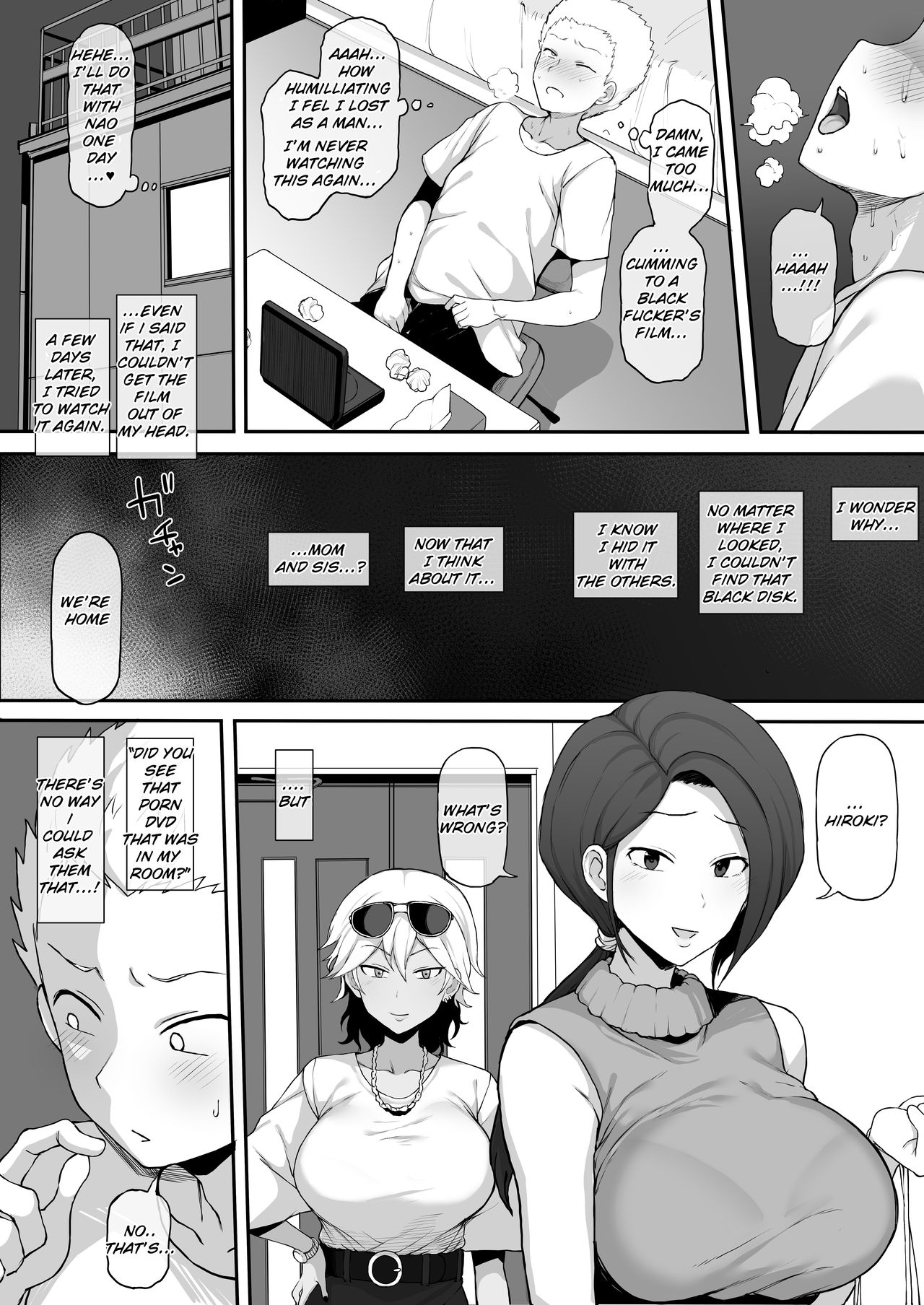 Kokujin no Tenkousei ni Haha o NTRru 4 Kuroi DVD page 7 full