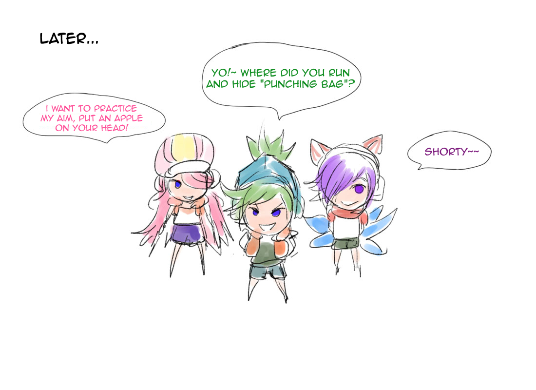 Once upon a time, there was a little mage... page 10 full