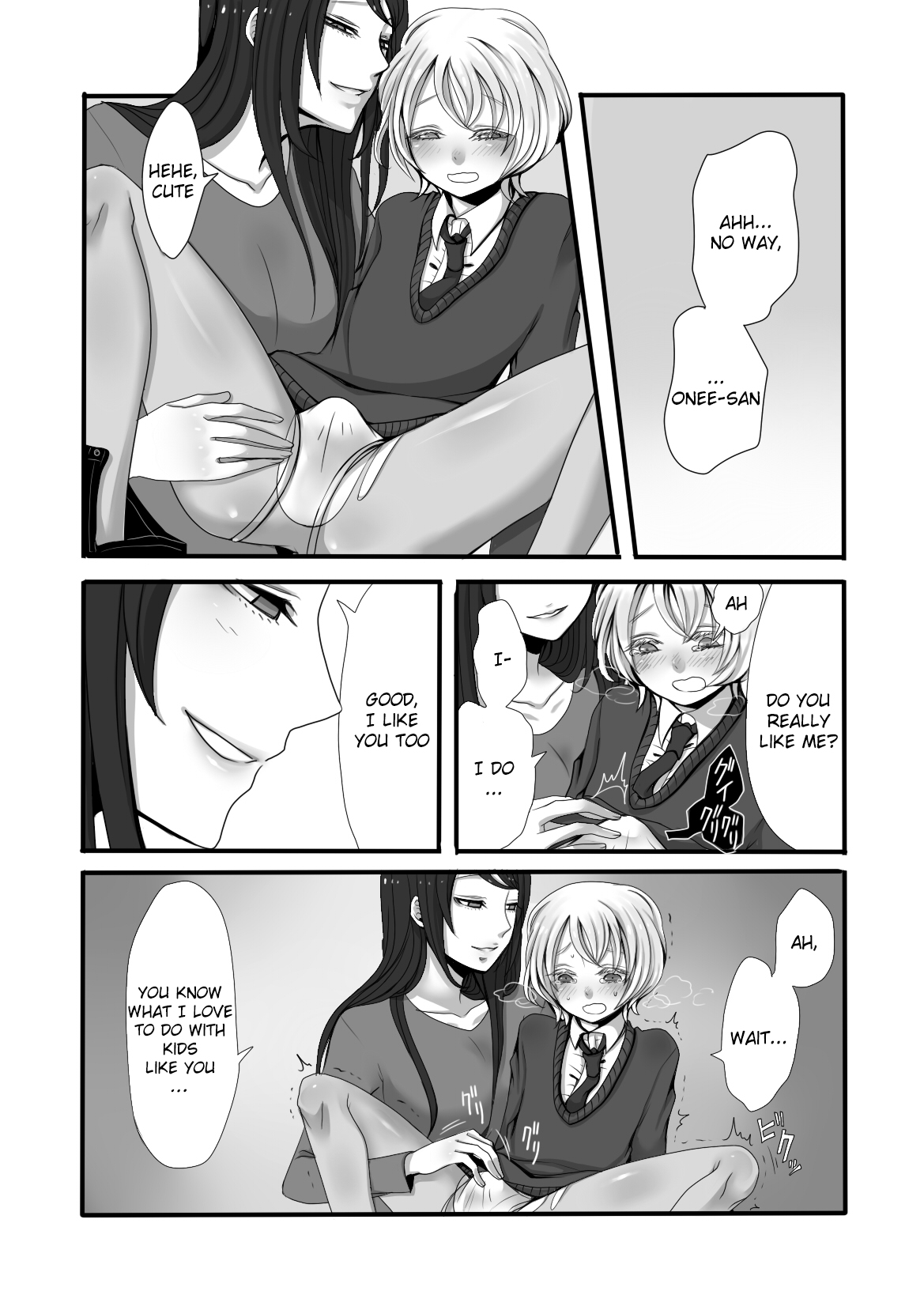 Futanari Onee-san to Shota page 8 full