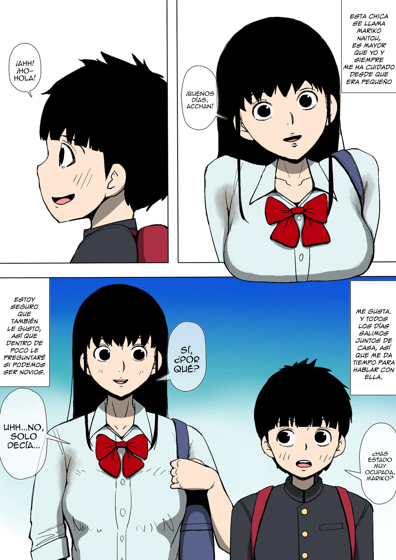 Akogare no Onee-san to Aitsu ga Tsukiatte Ita | The Onee-san I Longed for Was Dating My Enemy page 3 full