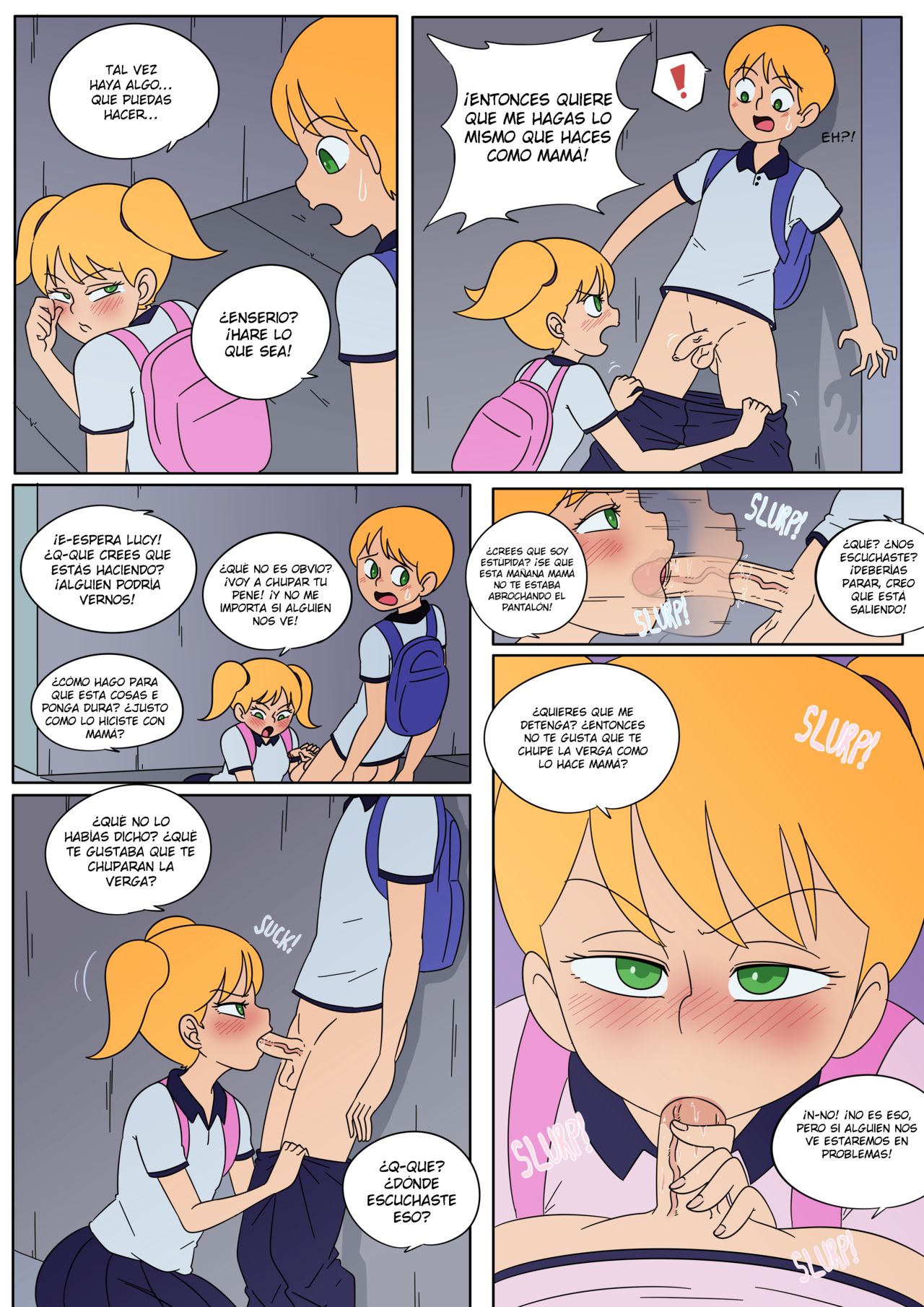 Family Secret Comic page 5 full