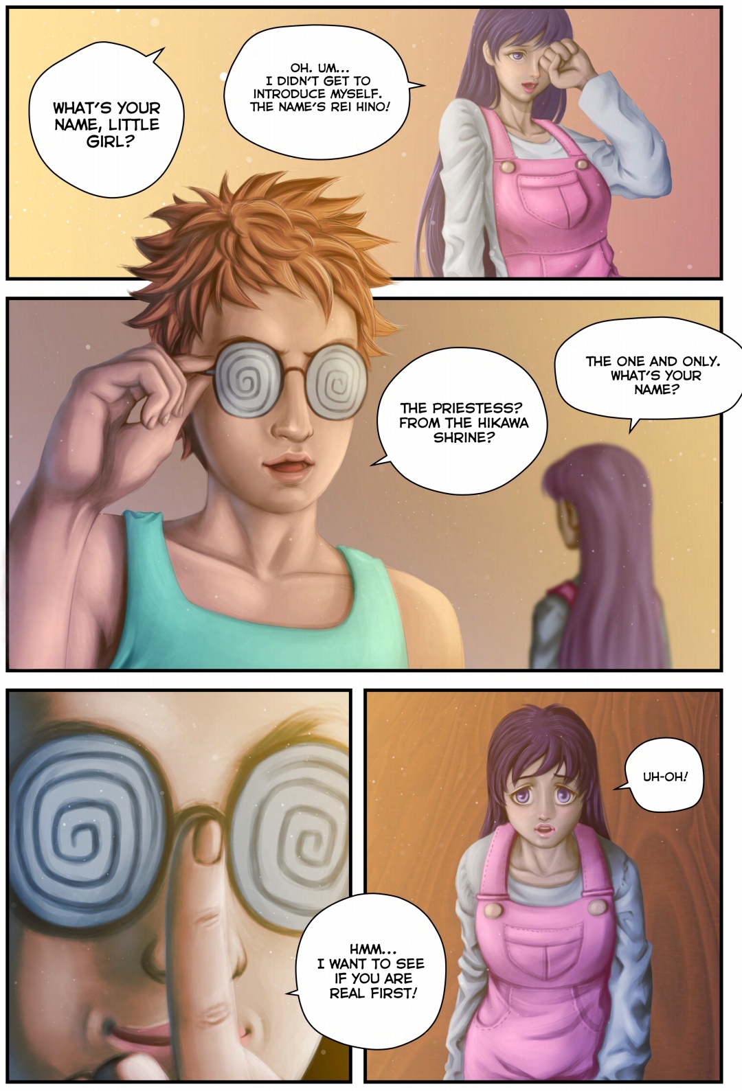 Mercurius Comixxx  The Senshi Dolls #4 - Caretaking page 9 full