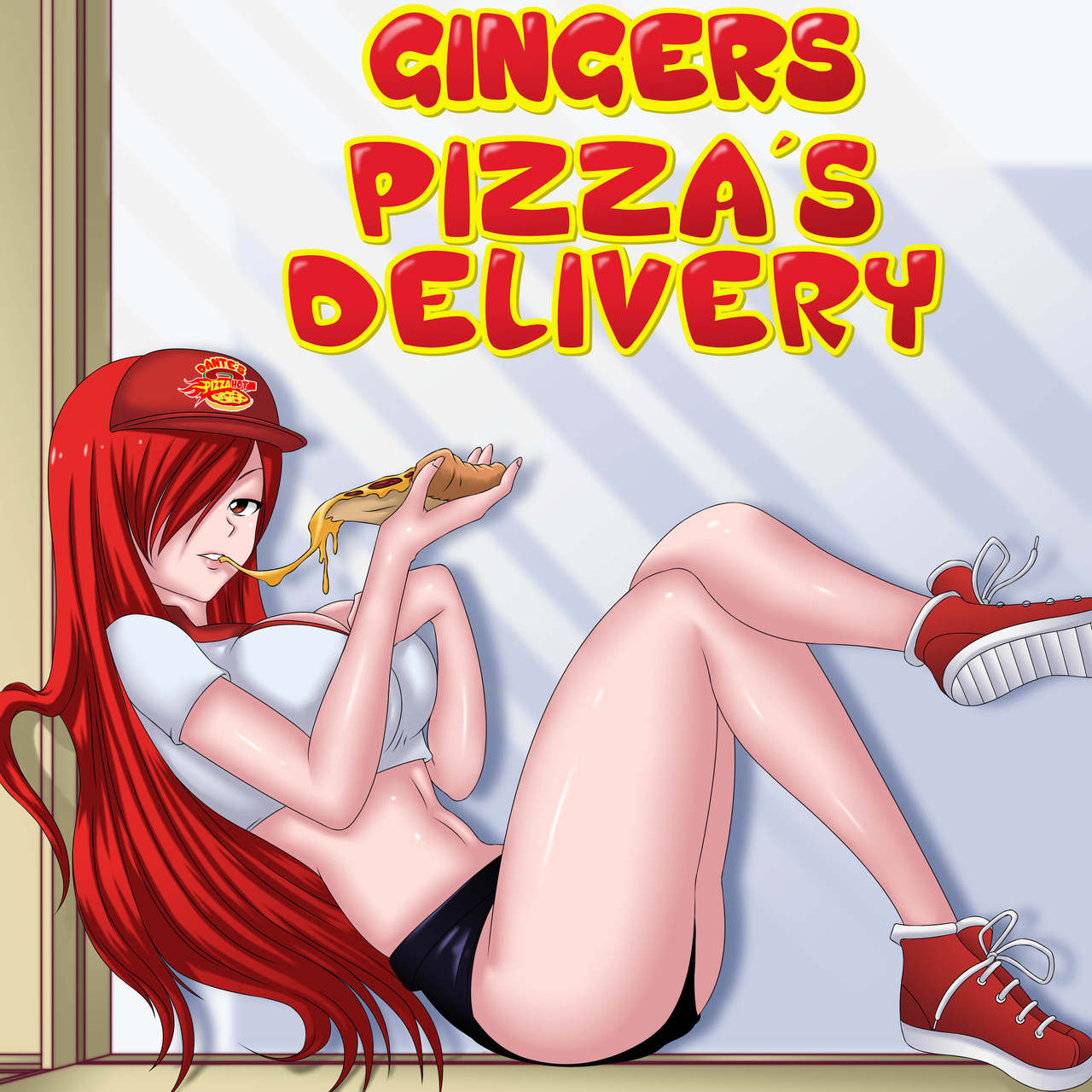 Pizza delivery service by Erza Scarlet and Rias Gremory page 1 full