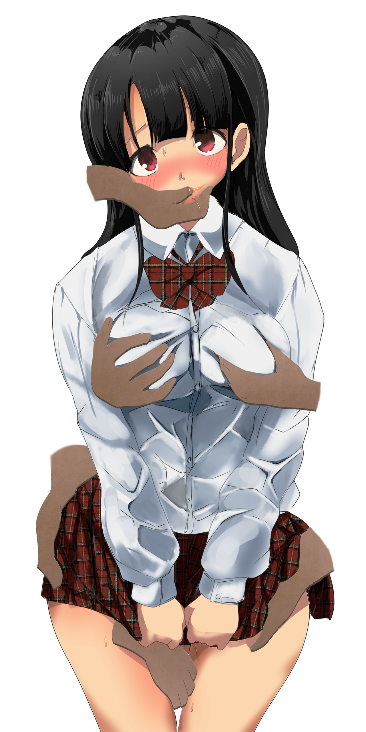 Kotowarenai Musume Ecchi na Karada de Oshiniyowai Seiyuu Shibou no Ko ga Free Sex Gakuen ni Nyuugaku Shichattara page 2 full