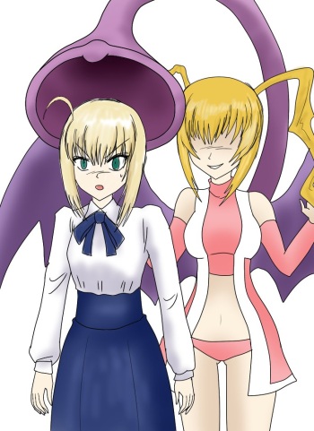 succubus x saber vore cover