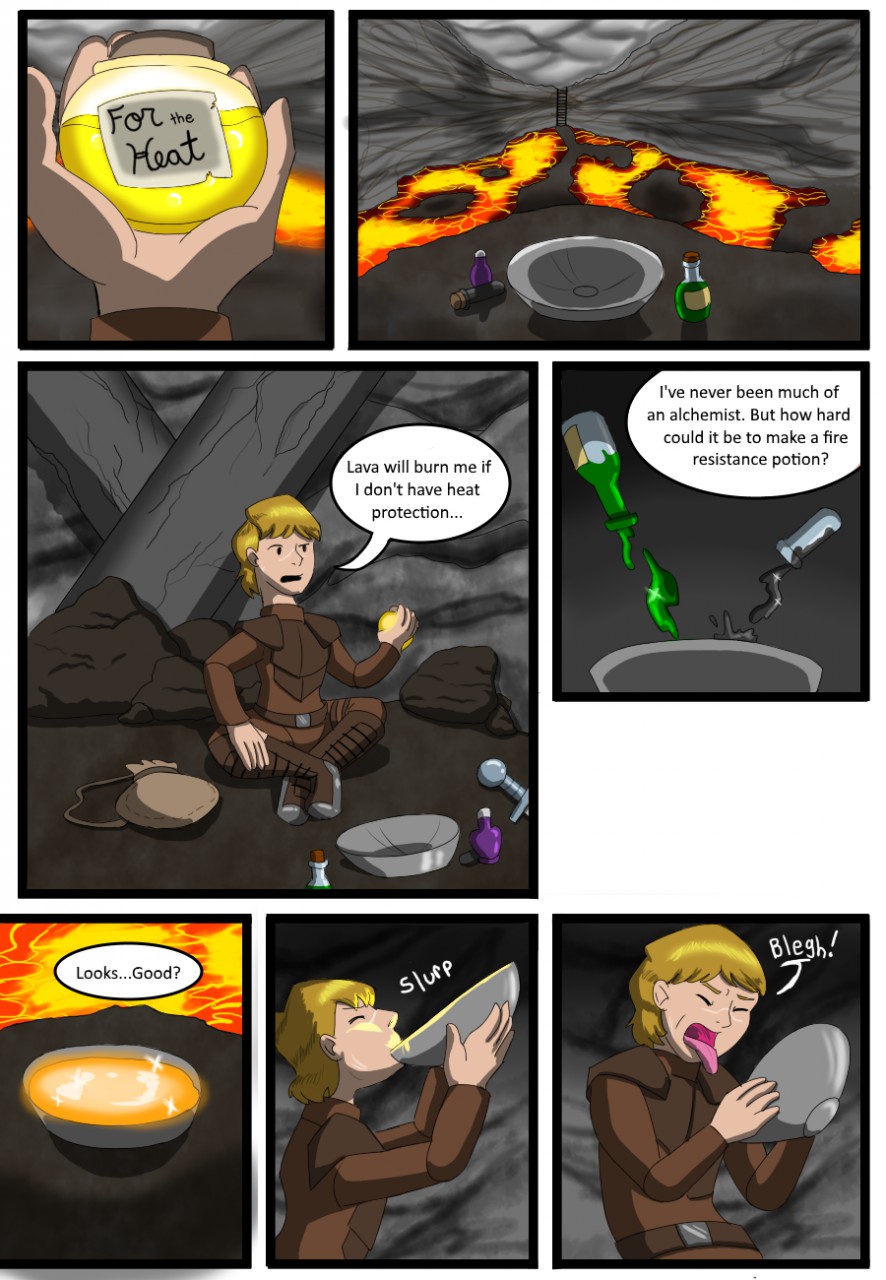 Wyvern Wile page 1 full