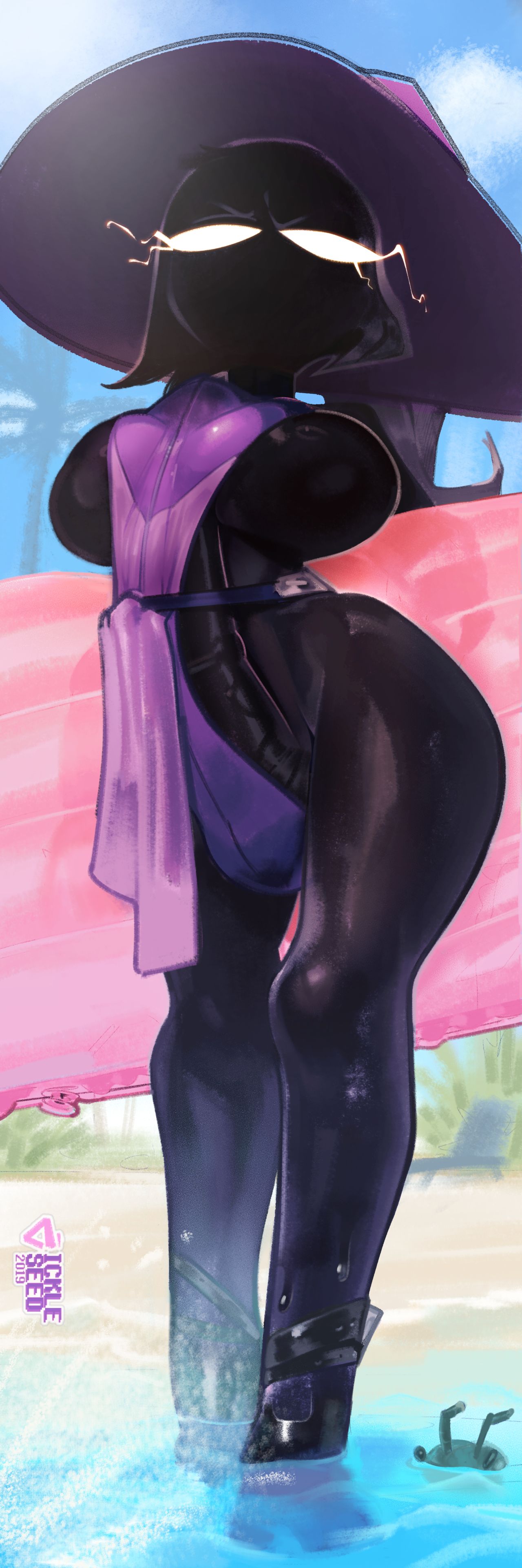 Beach Babe Veigal: Full-res Set page 9 full
