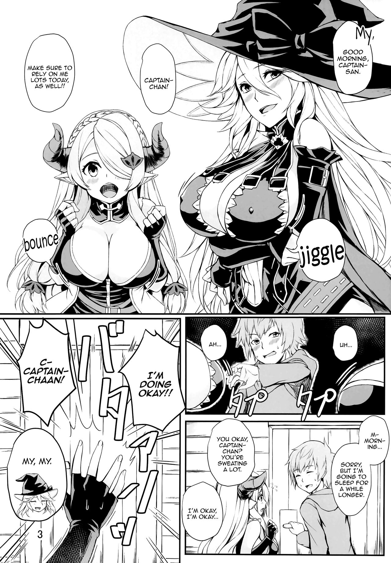 Futari no Bonnou Hassan!! | Letting Out Their Desires!! page 3 full