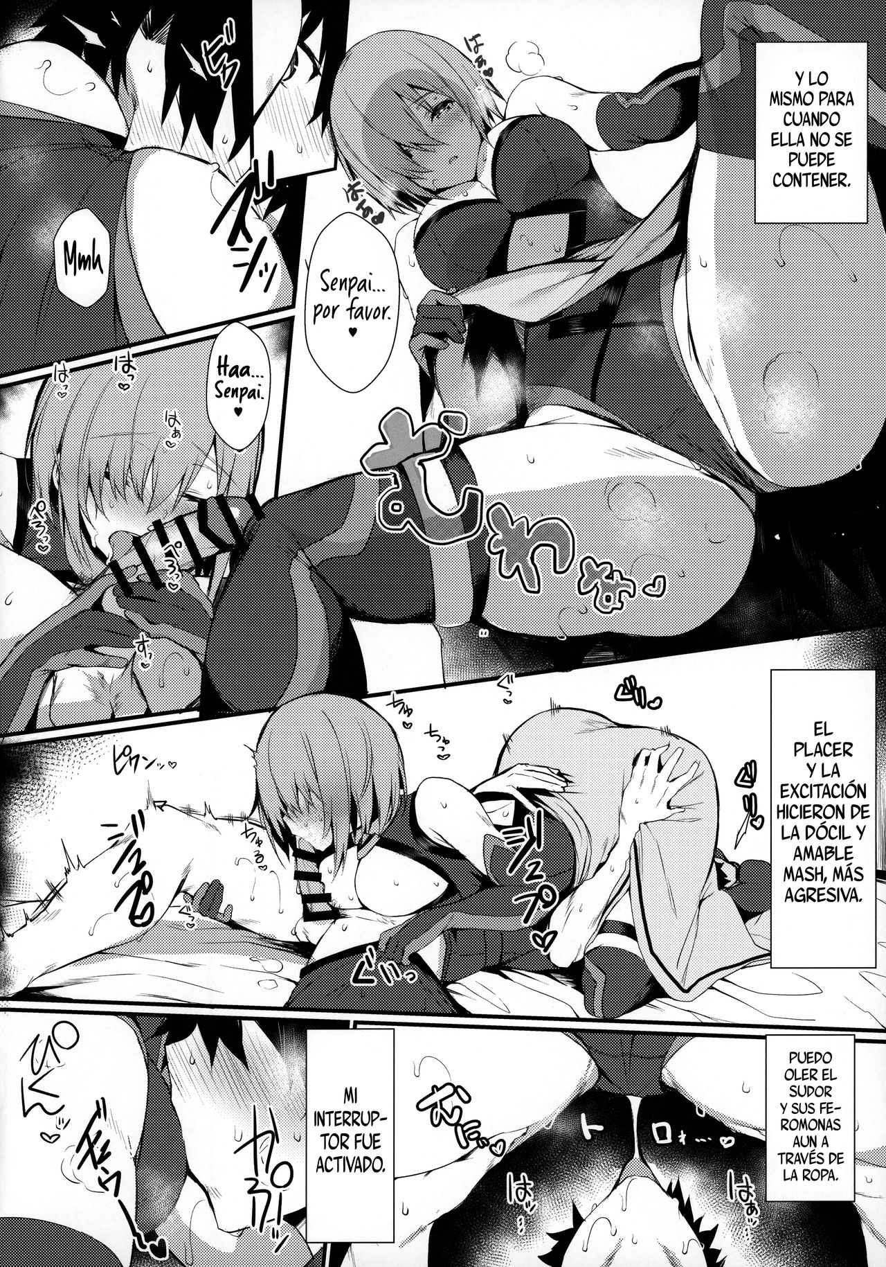 Mash to Shitekita Kakushigoto | Actividades secretas con Mash page 9 full