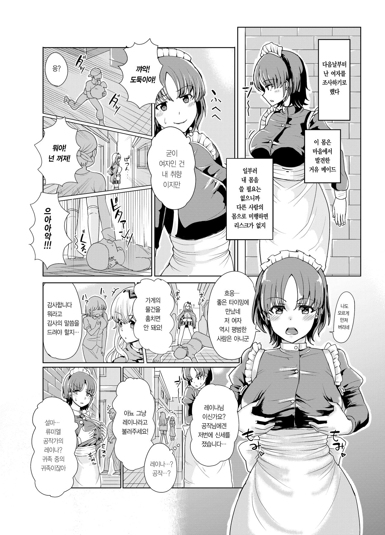 Ken to Mahou no Sekai de Hyoui TSF  | 검과 마법의 세계에 빙의 page 9 full