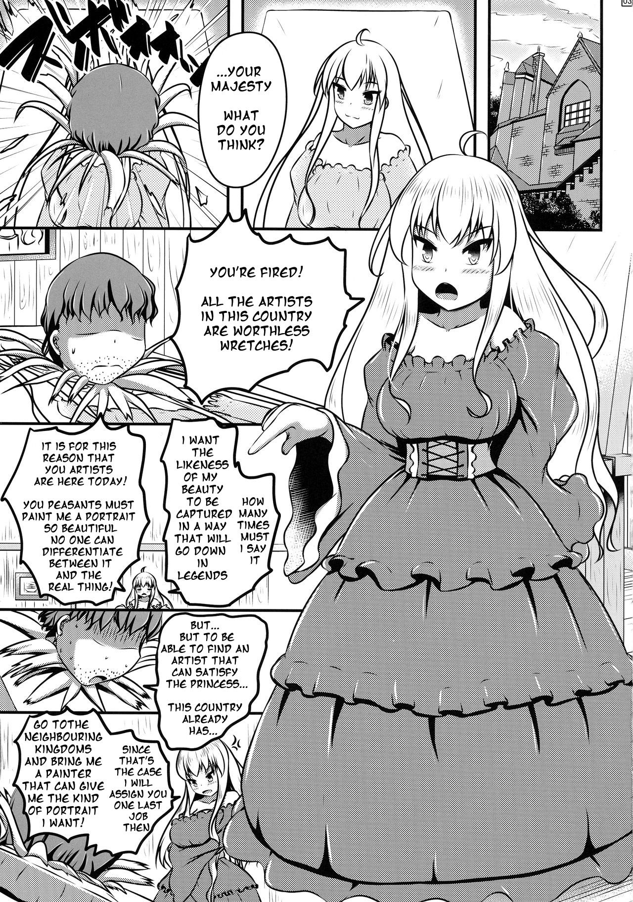 Ikeru Kaiga ni sareta Ohime-sama no Naedoko Kitan/Seedbed Tale of a Princess Turned into a Living Painting page 5 full